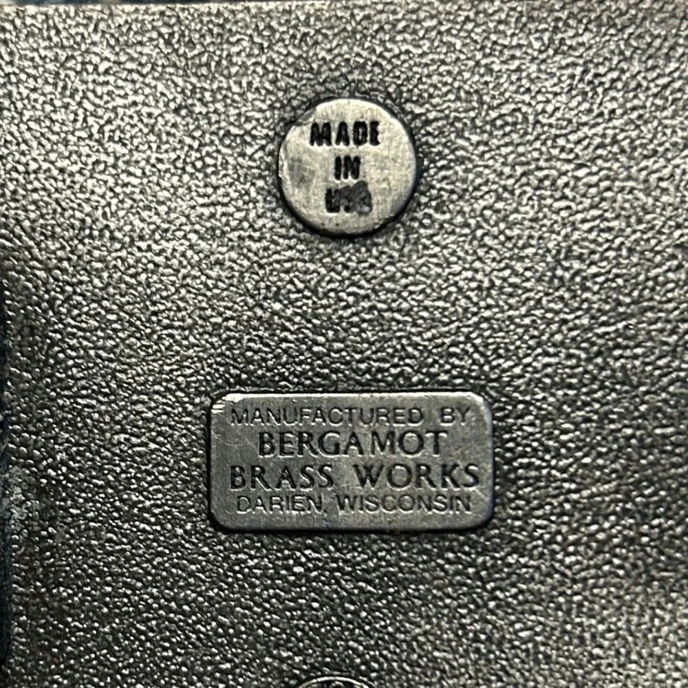 Bergamot Brass Works Belt Buckle Silver Dont Tread On Me
